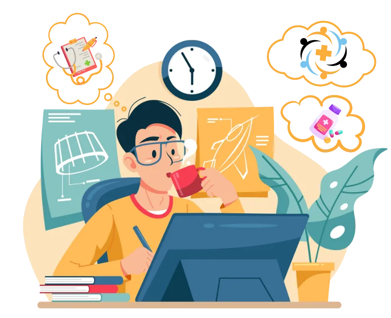 Graphics Designing services for healthcare in Banaglore